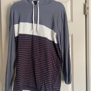 Casual jersey hoodie